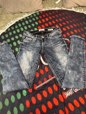 Blue Washed Women’s Skinny Jeans